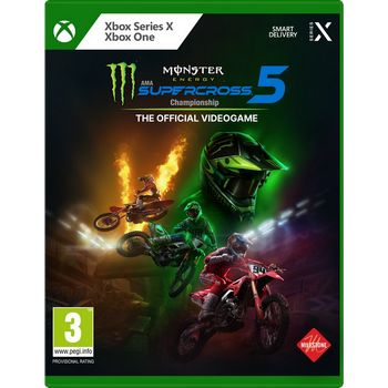 Monster Energy Supercross - The Official Videogame 5 (Xbox Series X & Xbox One) - 8057168504705