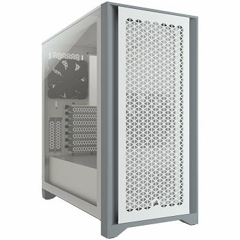 CORSAIR 4000D AIRFLOW Tempered Glass Mid-Tower ATX Case — White