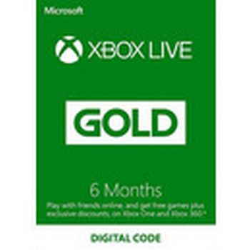 Xbox Live Gold 6 months