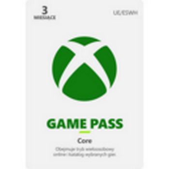 Xbox Game Pass Core – 3 - mjesečno članstvo