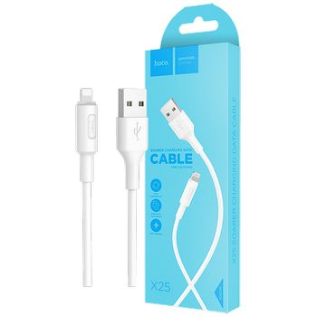 hoco. USB kabel za iPhone, Lightning kabel, 1 met., 2 A, bijela - X25 Soarer Lightning, White