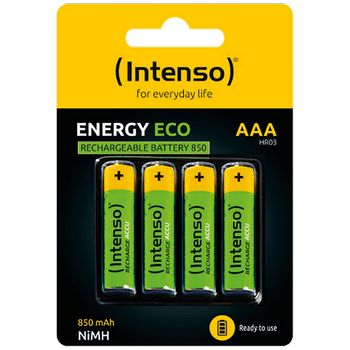 (Intenso) Baterija punjiva AAA / HR03, 850 mAh, blister 4 kom - AAA / HR03/850