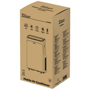 Zilan Prijenosni/Mobilni klima uređaj, 3u1,12000Btu, 1350W, WiFI - ZLN1054