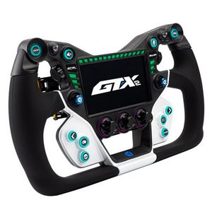 Cube Controls GTX2 Lenkrad, weiß/schwarz - 32 cm Grip-GTX2-WHI320BLK