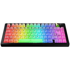 Glorious Polychroma V2 Keycaps, ANSI Layout (US), Polycarbonate, UV Print - Transparent