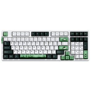 VGN V98Pro V2 Gaming Keyboard, Blueberry Ice Cream - Forest (US)