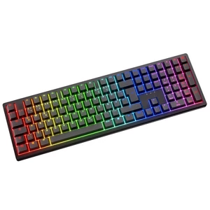 Ducky Zero 6108 Classic Black Wireless Gaming Keyboard - MX2A Speed-Silver (US)