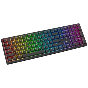 Ducky Zero 6108 Classic Black Wireless Gaming Tastatur - MX2A Blue (US)-DKZE2408ST3-CCUSPDOECL1AW1