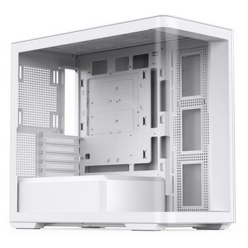 Jonsbo D300 Midi-Tower, 270 Grad, Tempered Glass - weiß-D300 WHITE