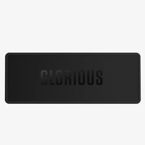 Glorious Keyboard Mat, stitched - 100%, black