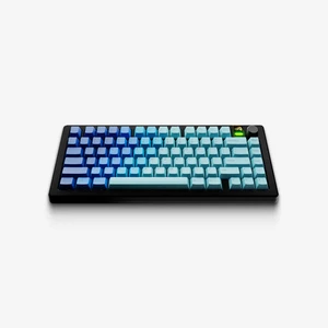 Glorious GPBT Gradient Keycaps, ANSI Layout (US), PBT, Dye-Sub - Ocean