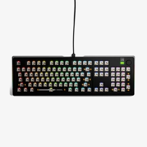 Glorious GMMK 3 Pro 100% Custom Gaming Keyboard - Barebone, ISO Layout, Black