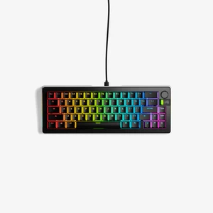 Glorious GMMK 3 Pro 65% Custom Gaming Keyboard - Pre-Built, ANSI (US), Fox Switches, Black