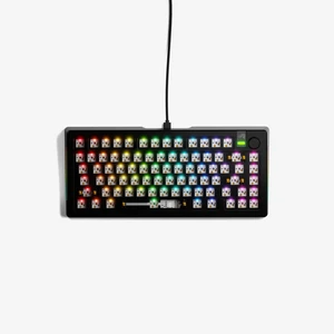 Glorious GMMK 3 Pro 75% Custom Gaming Keyboard - Barebone, ISO Layout, Black