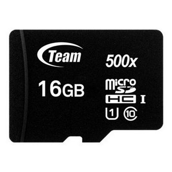        Team flashcard - MicroSD - 16 GB
 - TUSDH16GCL10U03