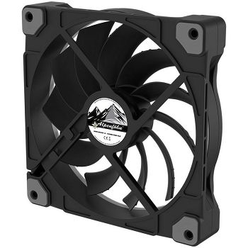 Alpenföhn 140mm Wing Boost 3 ARGB PWM fan, single - black 84000000160