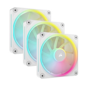 Corsair iCUE Link LX120 RGB, PWM Lüfter, 3er Pack - 120mm, weiß-CO-9051030-WW