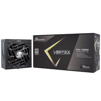 Seasonic Vertex PX 80 PLUS Platinum power supply, modular, ATX 3.0, PCIe 5.0 - 1000 watt VERTEX PX-1000