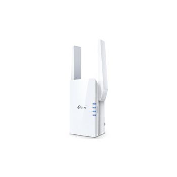 TP Link AX3000 bežični pojačivač dometa (Mesh Range Extender) Dual Band WiFi 6, 574 Mbp/2402 Mbps (2.4GHz/5GHz) Range Extender/Access Point, 1xGLAN, 2x vanjske antene