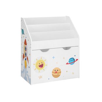 SONGMICS toy organizer white