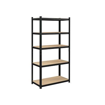 SONGMICSshelf 40 x 90 x 180 cm brown-black