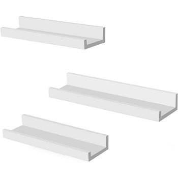 SONGMICS set of 3 floating shelves