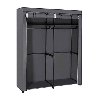 SONGMICS RYG02GY cloth wardrobe, gray