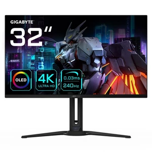 Gigabyte Aorus FO32U, 31,5 Zoll Gaming-Monitor, 165Hz, OLED, Adaptive Sync-AORUS FO32U EK