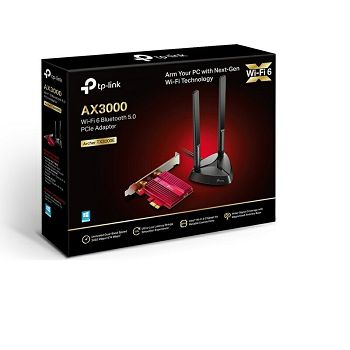 TP-LINK AX3000 Wi-Fi 6 Bluetooth 5.2 PCIe Adapter