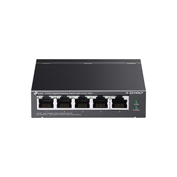 TP-LINK 5-Port Gigabit desktop switch with 4-Port PoE+