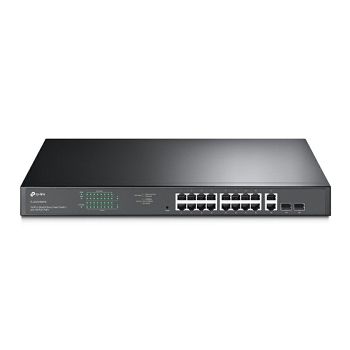 TP-LINK 18-port Gigabit switch with 16-Port PoE+ port