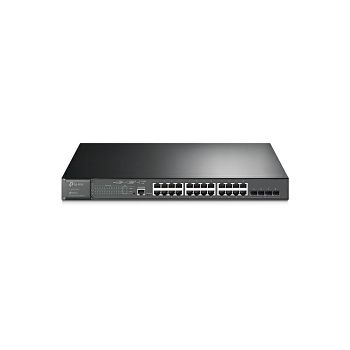 TP-LINK JetStream 28-Port Gigabit L2+ managed switch with 24-Port PoE+