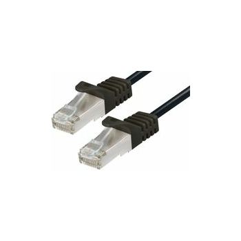 Transmedia CAT6a SFTP Patch Cable 2m black