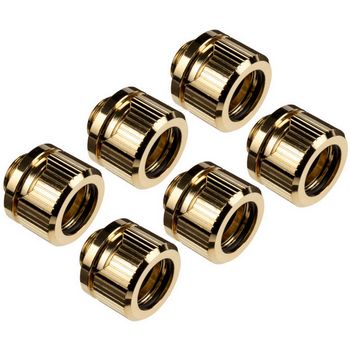 EK Water Blocks EK-Quantum Torque 6-Pack HDC 14 - Gold-3831109913086