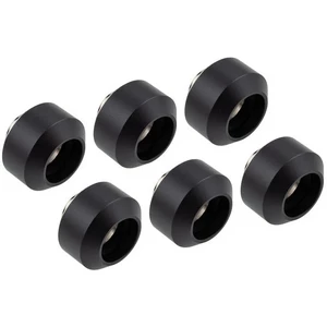 Optimus Hardtube Fittings, 14mm, 6er Pack mit Werkzeug - schwarz-OP-FIT-HARD-14MM-BLACK-6PACK