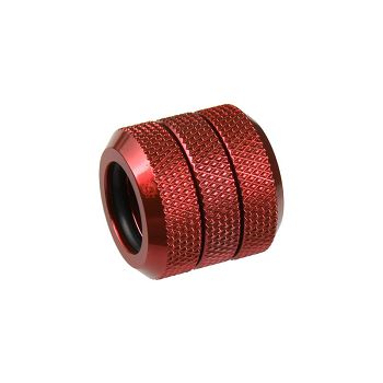 Bitspower Multi-Link Adapter 12mm AD auf 12mm AD Hardtube - rot BP-DBREDML