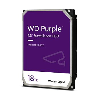 WD PURPLE 18TB SATA3, 6Gb / s, 7200, 512MB