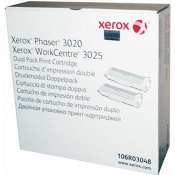 Xerox Toner, P3020 / WC3025, dual 2 * 1.5k, black