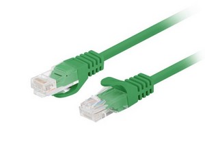 Lanberg Patchcord RJ45, cat 5e, UTP, 20m, green