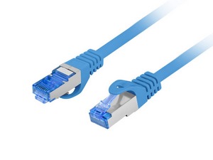 LANBERG PATCHCORD S/FTP CAT.6A 1.5M BLUE LSZH