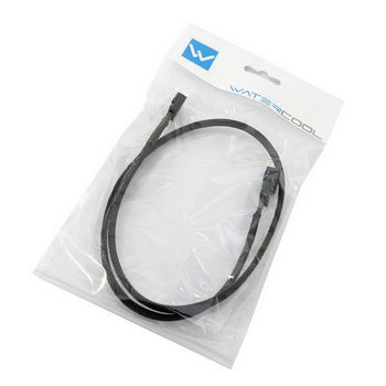 Watercool 4-Pin PWM Verlängerung, schwarz - 60cm 60315