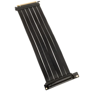 Kolink PCI Express 5.0 x16 auf x16 Riser-Kabel, 90 Grad, schwarz – 30 cm-PGW-RC-MRK-010