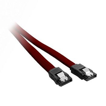 CableMod ModMesh SATA 3 Cable 60cm - blutrot CM-CAB-SATA-N60KBR-R