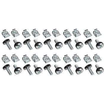 InLine cage nut set M6, 20 pieces 01950A