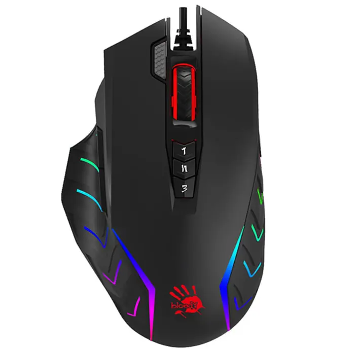 A4TECH BLOODY J95S Stone Black USB Mouse (Activated)