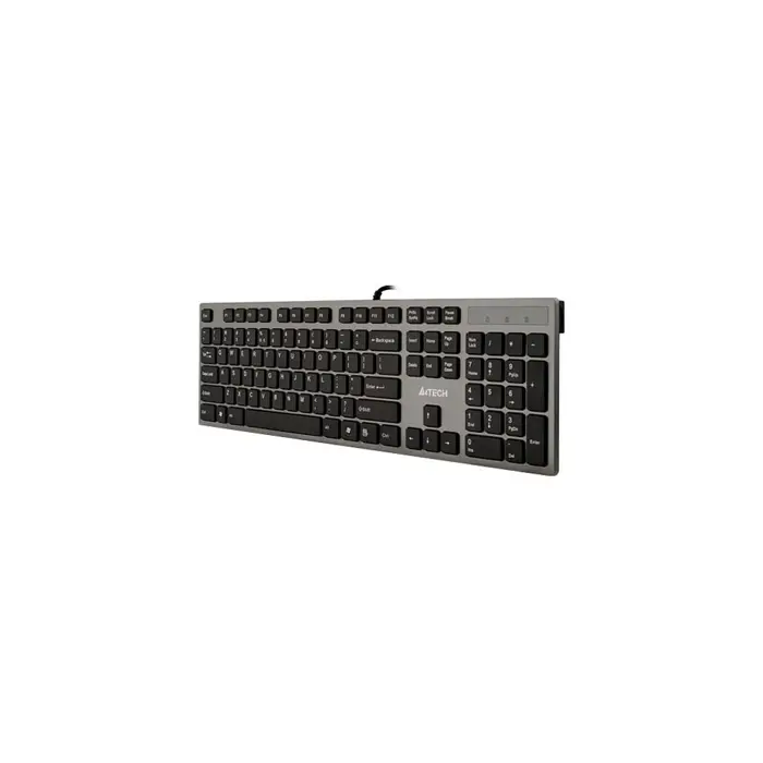 A4Tech KV-300H keyboard USB QWERTY Black, Grey