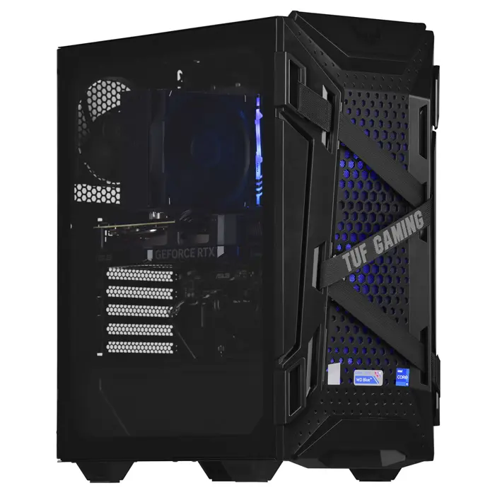 Actina 5901443330417 PC Midi Tower AMD Ryzen™ 5 5600 16 GB DDR4-SDRAM 1 TB SSD NVIDIA GeForce RTX 3060 Black