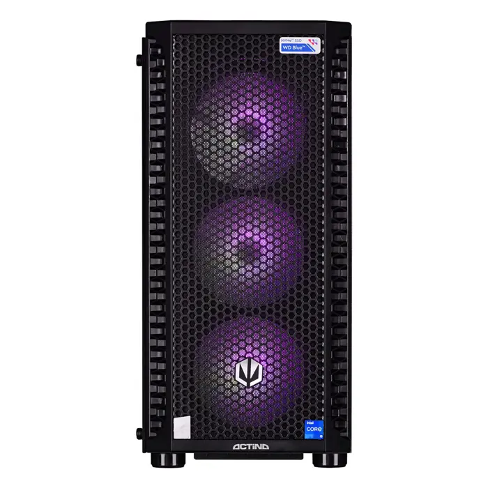 Actina 5901443387879 PC AMD Ryzen™ 7 5700X3D 32 GB DDR4-SDRAM 1 TB SSD NVIDIA GeForce RTX 4060 Ti Midi Tower Black