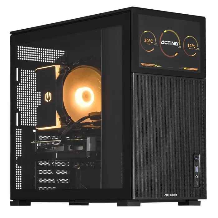 Actina 5901443401568 PC AMD Ryzen™ 5 5600X 32 GB DDR4-SDRAM 1 TB SSD NVIDIA GeForce RTX 4060 Midi Tower Black