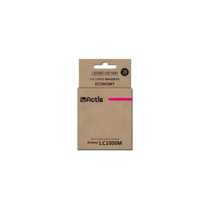 Actis KB-1000M Ink Cartridge (replacement for Brother LC1000M/LC970M; Standard; 36 ml; magenta)